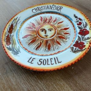 Christian Dior ceramic plate